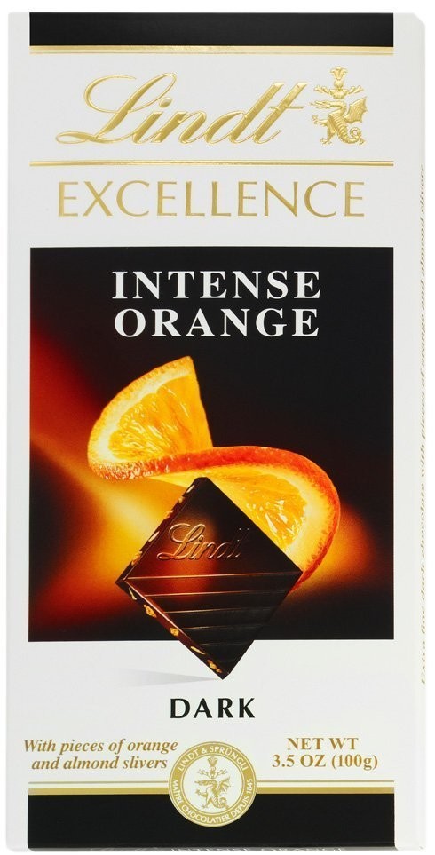   Lindt Excellence Orange  !   